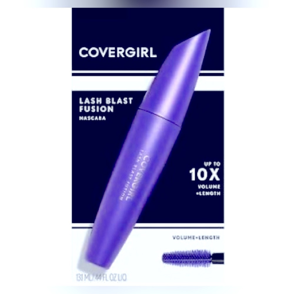 COVERGIRL LashBlast Fusion Water Resistant Mascara,Black Brown .44 oz, New Price